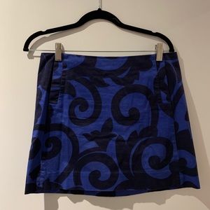 Jcrew paisley miniskirt with pockets